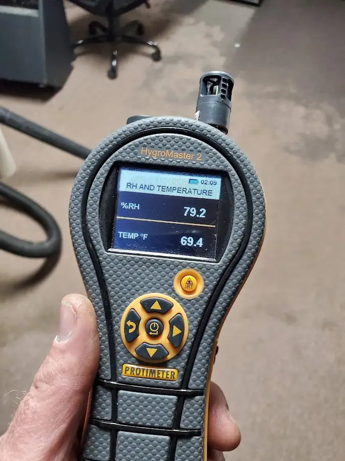Moisture meter humidity assessment for Fire & Smoke Damage Restoration in Cameron Park